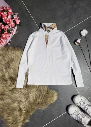 🤍стильная, брендовая поло burberry
