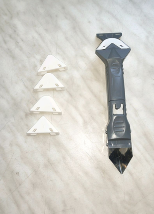 Силіконовий шпатель-скребок для герметика, силікону та закладення