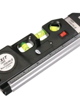 Лазерний рівень із вбудованою рулеткою