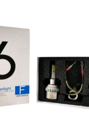 Автомобільні led-лампи c6-h4