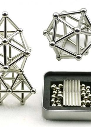 Магнитный конструктор buckyballs n buckybars, 64 детали