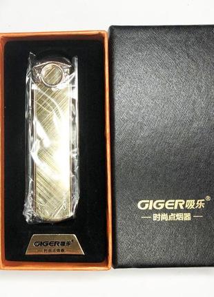 Usb зажигалка lighter в подарочной упаковке со спиралью накаливан6 фото