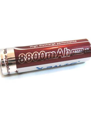 Литиевый аккумулятор 18650 x-balog 8800 mah2 фото