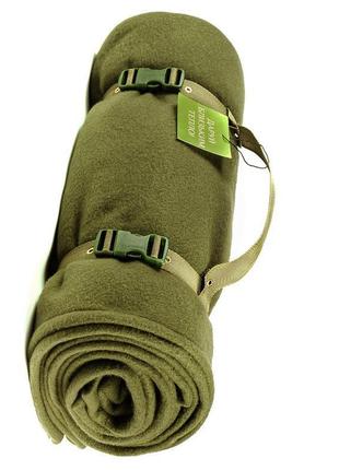 Тактический флисовый плед 150х175см – одеяло для военных с чехлом6 фото