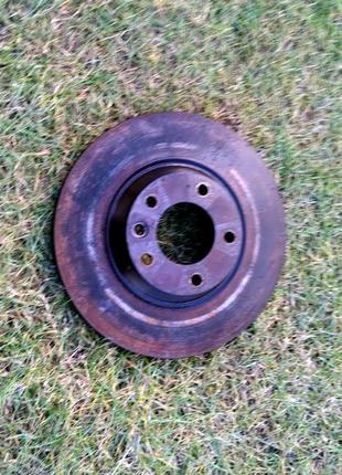 Диски тормозні прелні volkswagen touareg 2004 tdi 34,5 мм