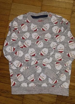 Світшот з новорічним прінтом