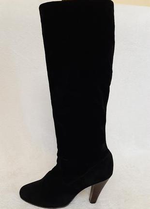 Стильные высокие сапоги чулки фирмы bata p.38 стелька 24,5 см