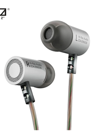 Kz ed4 вакуумні стерео навушники-вкладиші з мікрофоном original!