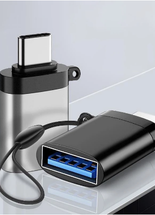 Anmone usb 3.0 c otg конвертер адаптер перехідник метал!