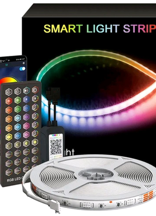 Лента светодиодная 15 м led 5050 rgb с пультом и блоком питания