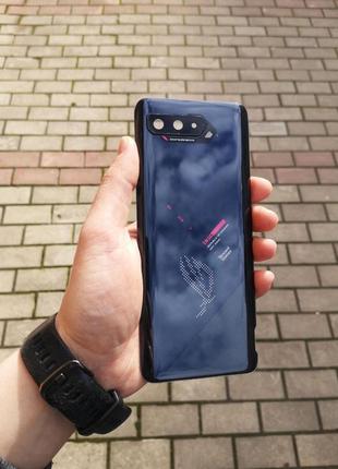 Задня кришка asus rog phone 5, rog phone 5s, zs673ks servise original 100% black