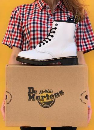 Черевики dr. martens 1460 white sale