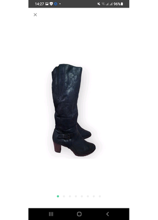 Італійські утеплені чоботи шкіра marco zarini 
p.39