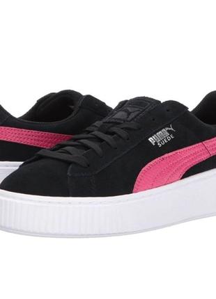 Кросівки замша puma suede platform   р.35,5