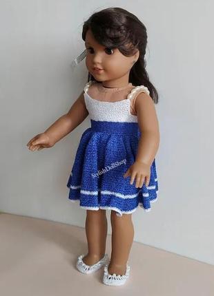 Сукня для ляльки 18"1 фото