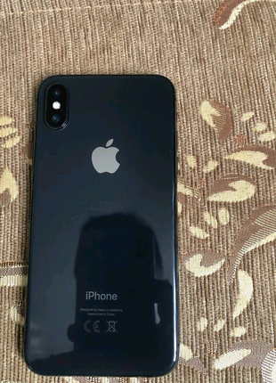 Apple iphone x 64gb space gray seller refurbished