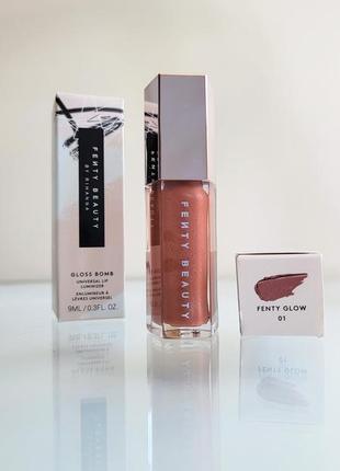 Блиск для губ fenty beauty gloss bomb universal lip luminizer — fenty glow 014 фото