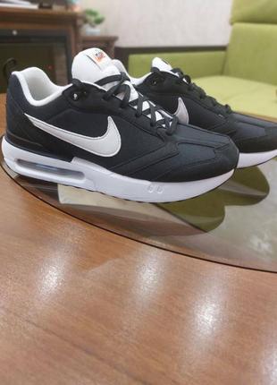 Кроссовки черные nike air max dawn black1 фото