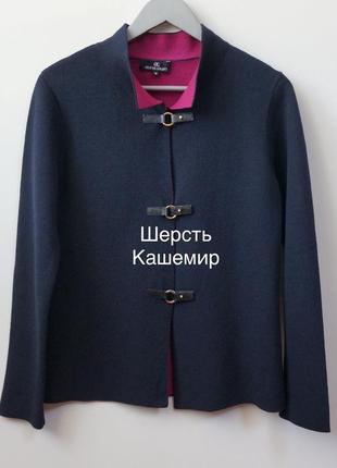 Кардиган свитер синий oliver grant размер м шерсть кашемир1 фото