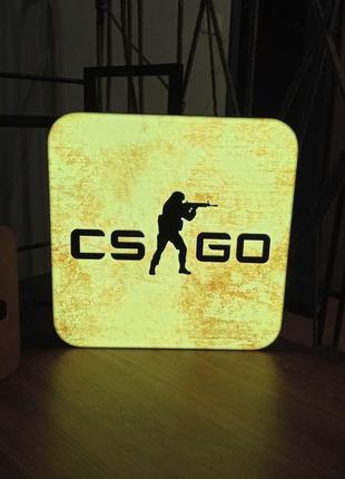 Counter strike go лампа на стену- стол