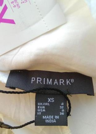 Белые натуральные широкие женские брюки палаццо primark / брюки дышащие на лето /100% вискоза7 фото