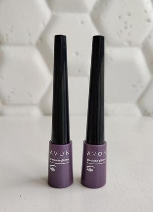 Рассыпчатые тени для глаз век эйвон avon deep purple1 фото