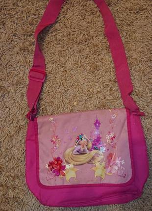 Детская сумка рапунцель через плече