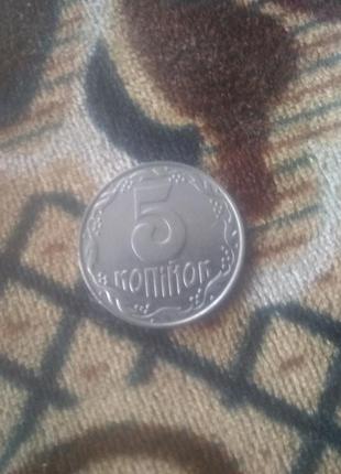 Монета 5 копійок