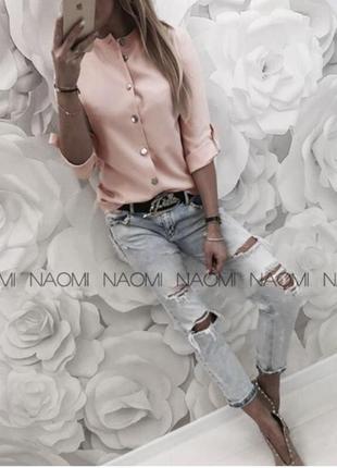 Розовая блуза1 фото
