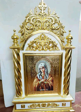 Кіот виносної ікони. виносна ікона.