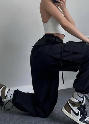 Крутезные брюки карго shein, размер m3 фото