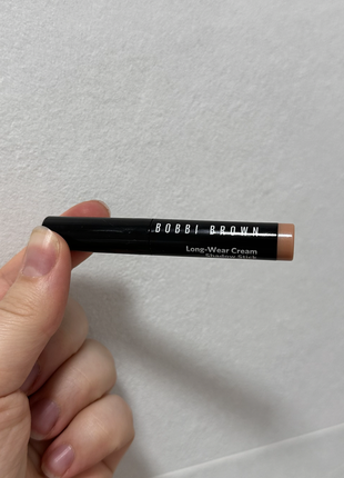 Кремові тіні bobbi brown long-wear cream eyeshadow stick у відтінку golden pink 0.9g 0.9г