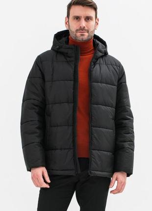 Мужская куртка черная зимняя drive (арт. b-095)