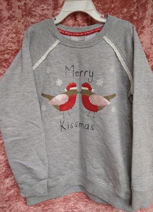 Світшот i love girlswear на дівчинку 8-9 років