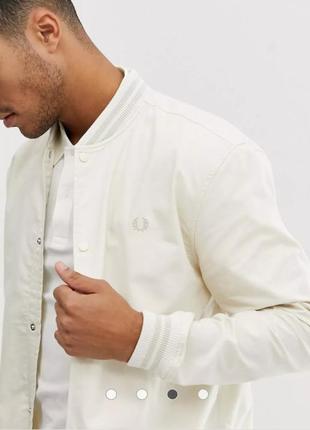 Мужской лёгкий бомбер куртка,рубашка fred perry s