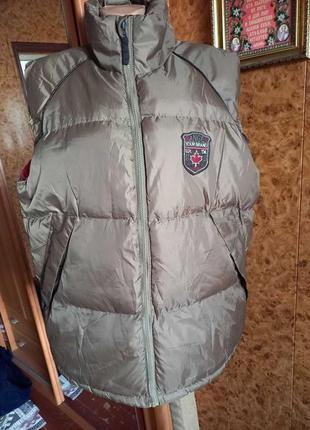 Теплая жилетка 52 размера