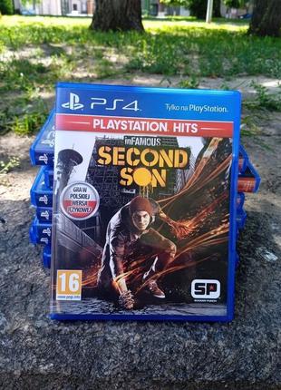 Second son-диск із грою на ps4/обмін іграми/харків