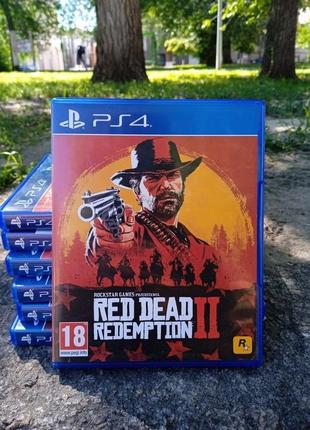 Red dead redemption 2 диск із грою на ps4/обмін іграми/харків