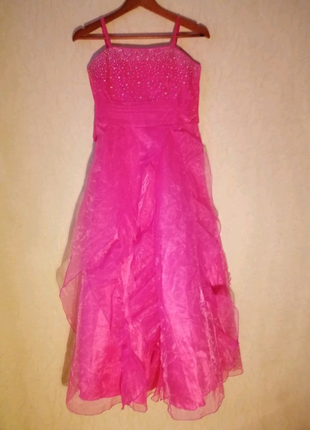Барбі плаття, рожева сукня, диттяча сукня, дитяче плаття, розове