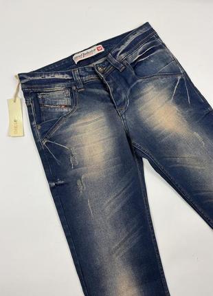 Круті вінтажні дизайнерські джинси3 фото