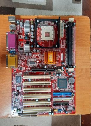 Материнская плата msi ms-6580 845pe socket 478 (под ремонт)