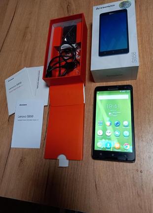 Lenovo s856 (4 ядра, память 1/8гб) камера 2/8мп, android 4.4)