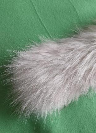 Воротник песцовый. комір. воротники. мода. одежа. одежда.