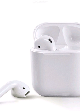 Бездротові сенсорні bluetooth навушники airpods i12-tws, краща6 фото