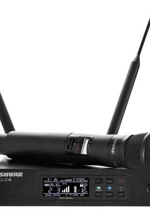 Shure qlxd4 ksm9 конденсаторний радіомікрофон радиосистема qlxd