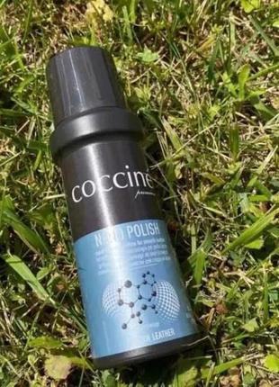 Жидкая паста-блеск для кожи coccine nano polish черная 75 мл