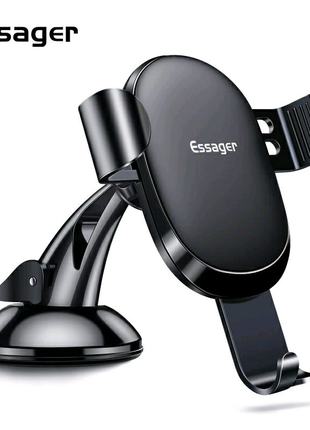 Тримач телефона в автомобіль на скло в вентиляцію підголівні