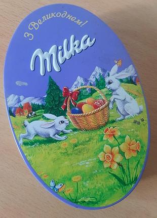 Жестяная коробка для хранения органайзер пасха шкатулка коробочка хранение хендмейд