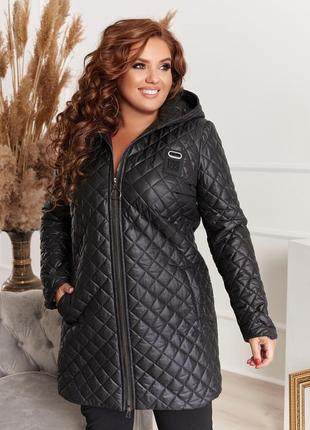 Куртка якісний синтепон 150 розміри 50,52,54,56 фото реал