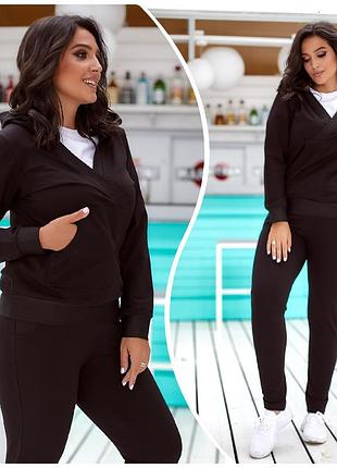 Спортивний костюм трійка з 48 до 54 розмір вибір кольору на фото